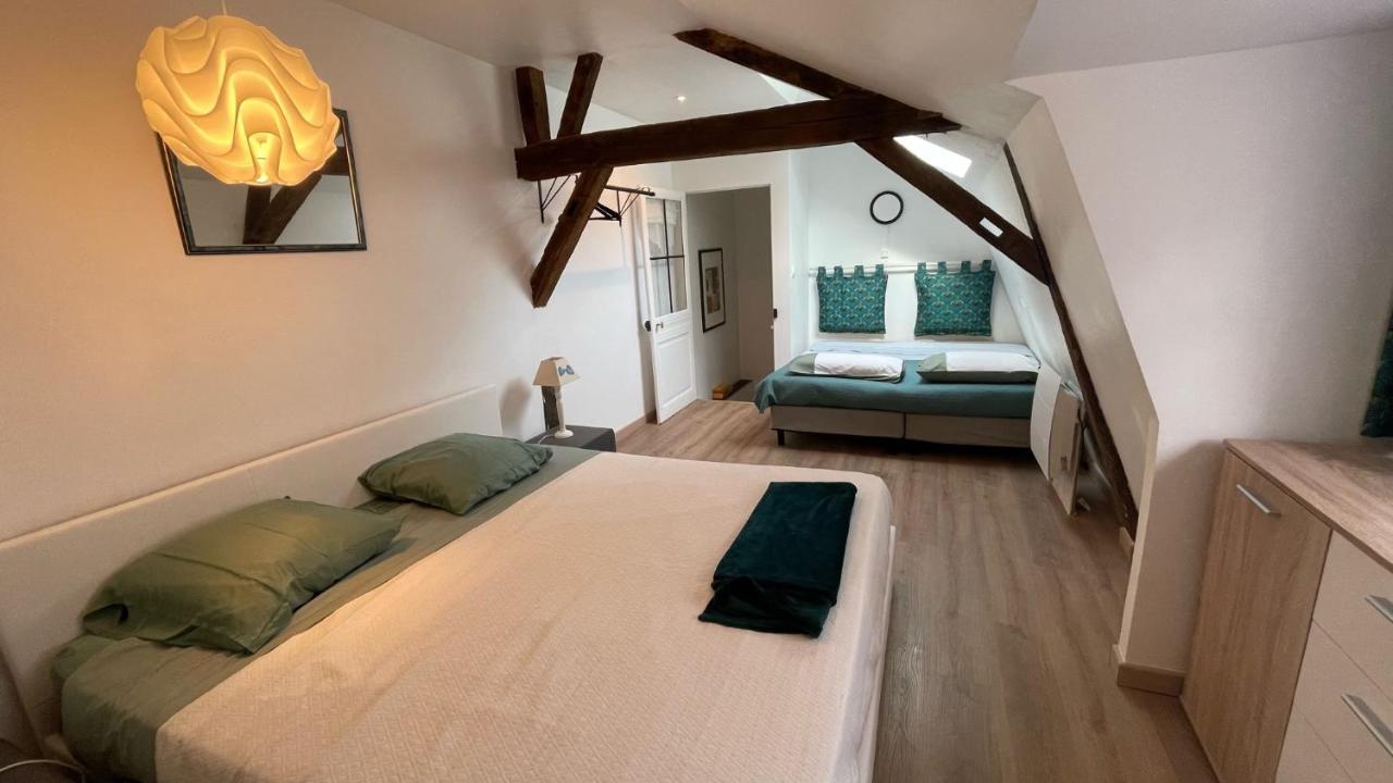Au Puits De L'Abbaye Apartment บัวร์ ภายนอก รูปภาพ